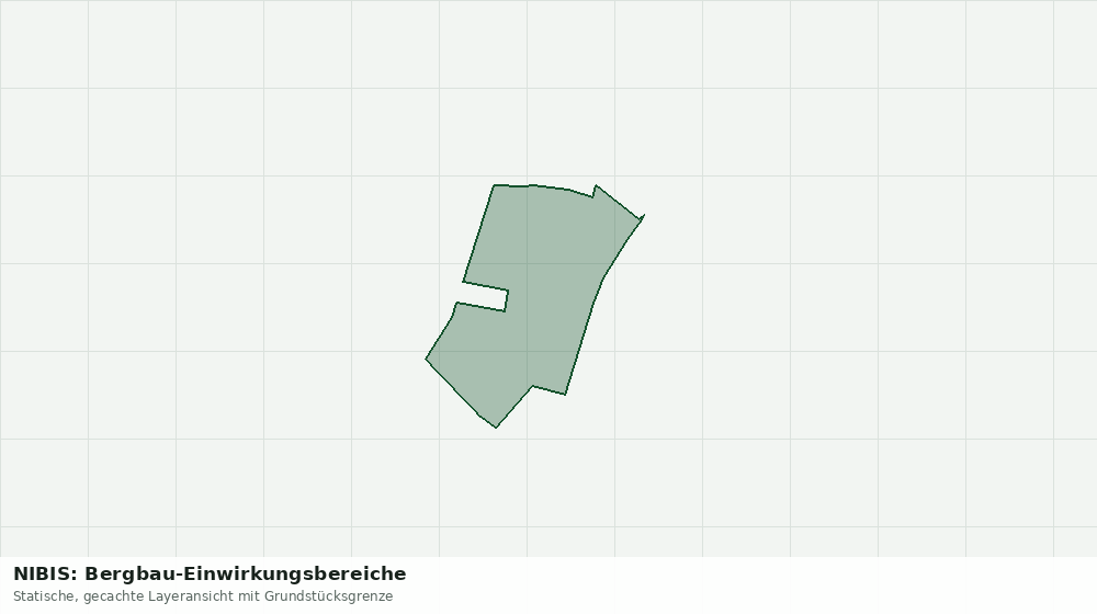 Statische Kartenansicht: NIBIS: Bergbau-Einwirkungsbereiche