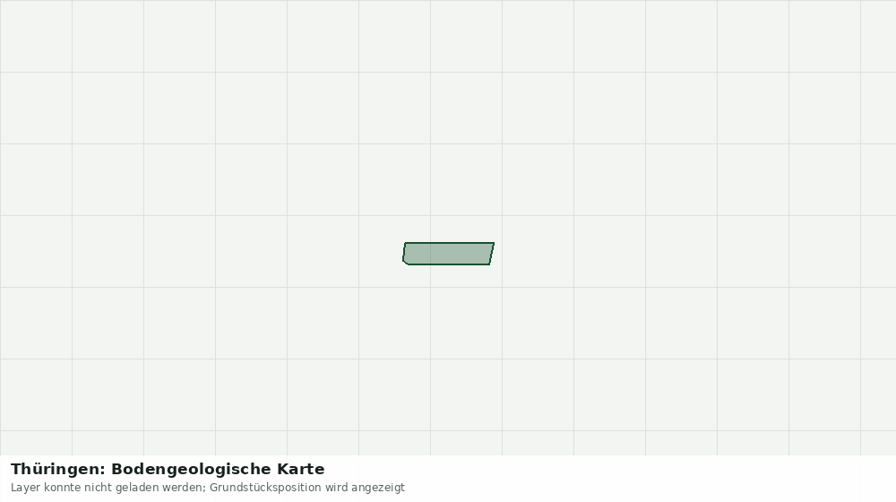 Statische Kartenansicht: Thüringen: Bodengeologische Karte