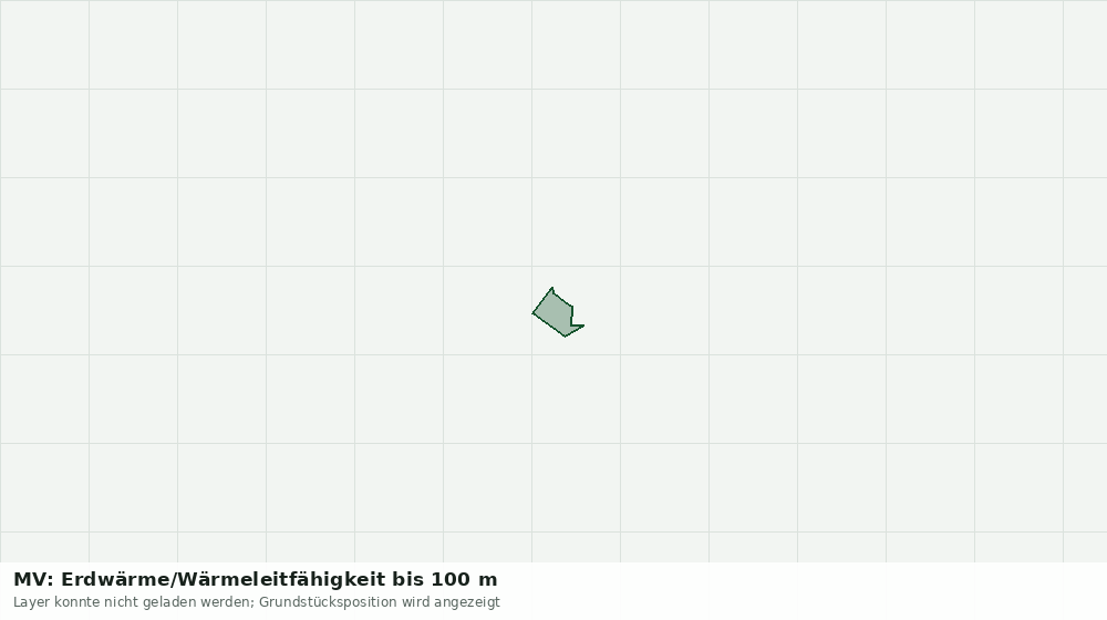 Statische Kartenansicht: MV: Erdwärme/Wärmeleitfähigkeit bis 100 m