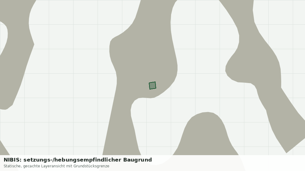 Statische Kartenansicht: NIBIS: setzungs-/hebungsempfindlicher Baugrund