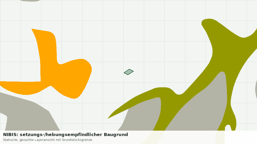Statische Kartenansicht: NIBIS: setzungs-/hebungsempfindlicher Baugrund