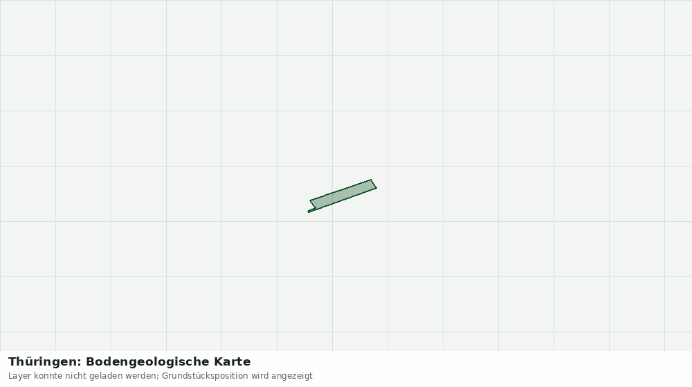 Statische Kartenansicht: Thüringen: Bodengeologische Karte
