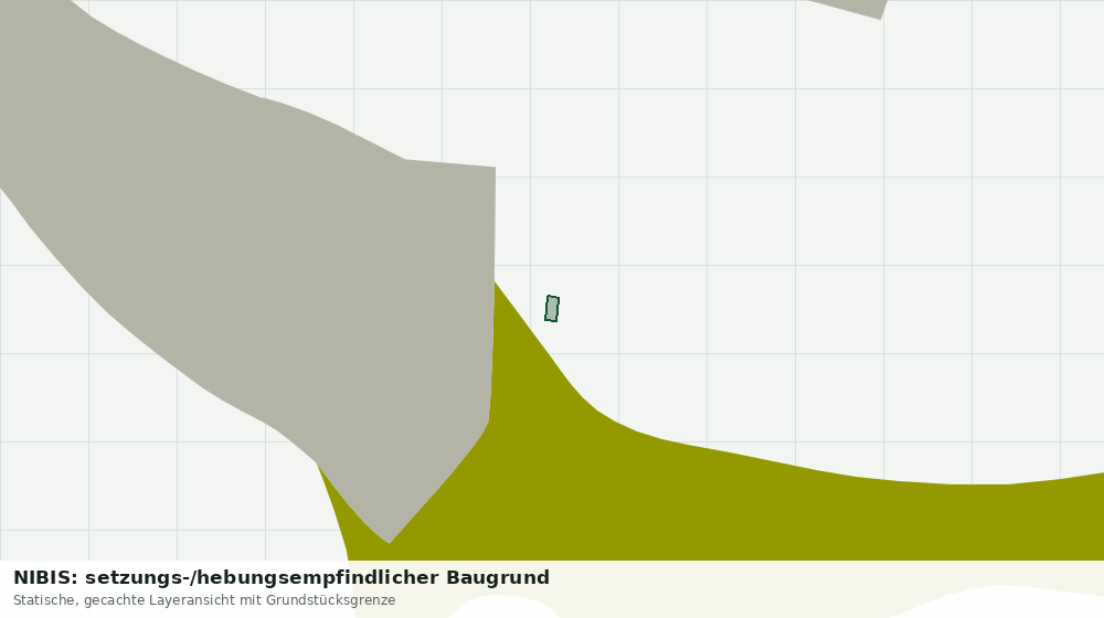 Statische Kartenansicht: NIBIS: setzungs-/hebungsempfindlicher Baugrund