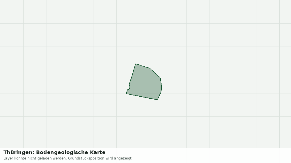 Statische Kartenansicht: Thüringen: Bodengeologische Karte