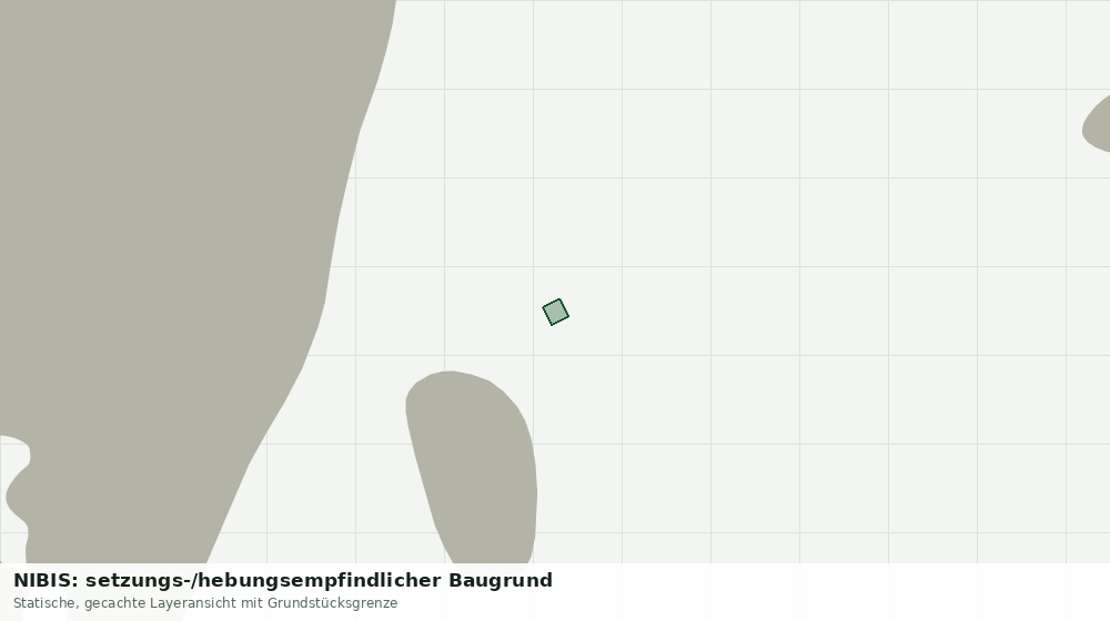Statische Kartenansicht: NIBIS: setzungs-/hebungsempfindlicher Baugrund
