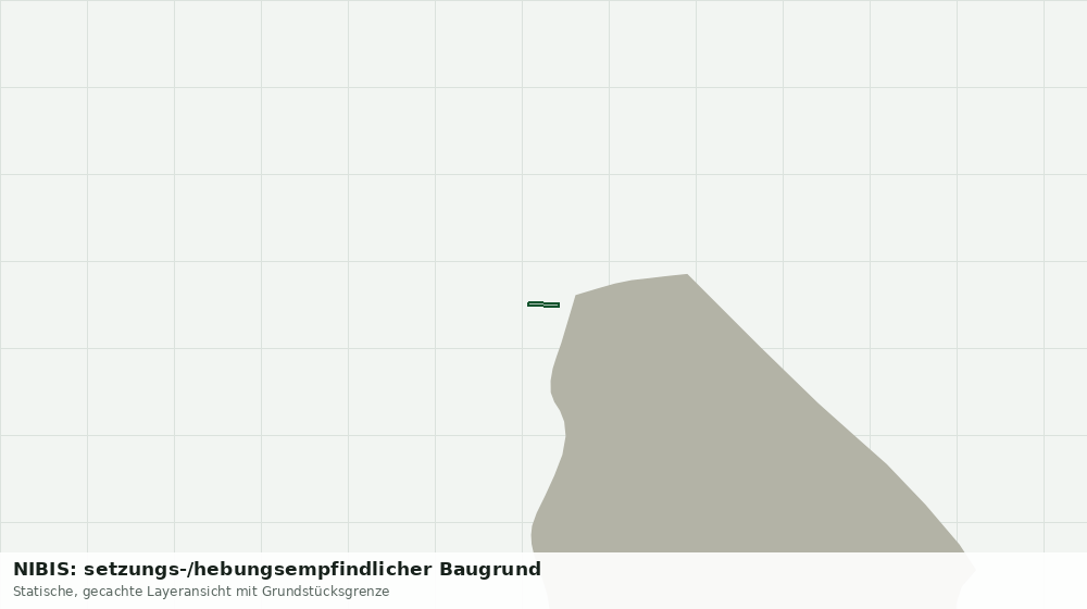 Statische Kartenansicht: NIBIS: setzungs-/hebungsempfindlicher Baugrund
