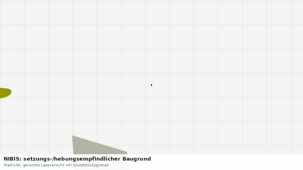 Statische Kartenansicht: NIBIS: setzungs-/hebungsempfindlicher Baugrund
