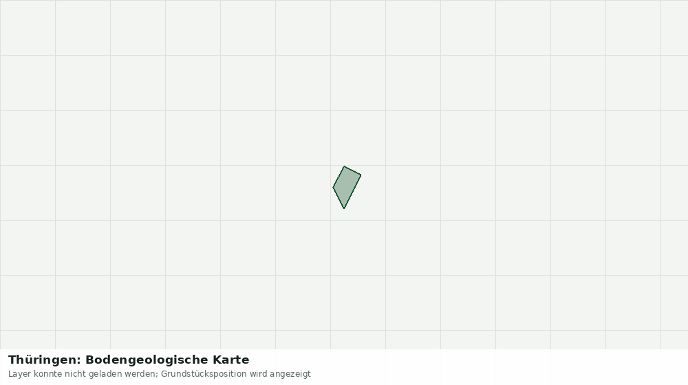 Statische Kartenansicht: Thüringen: Bodengeologische Karte