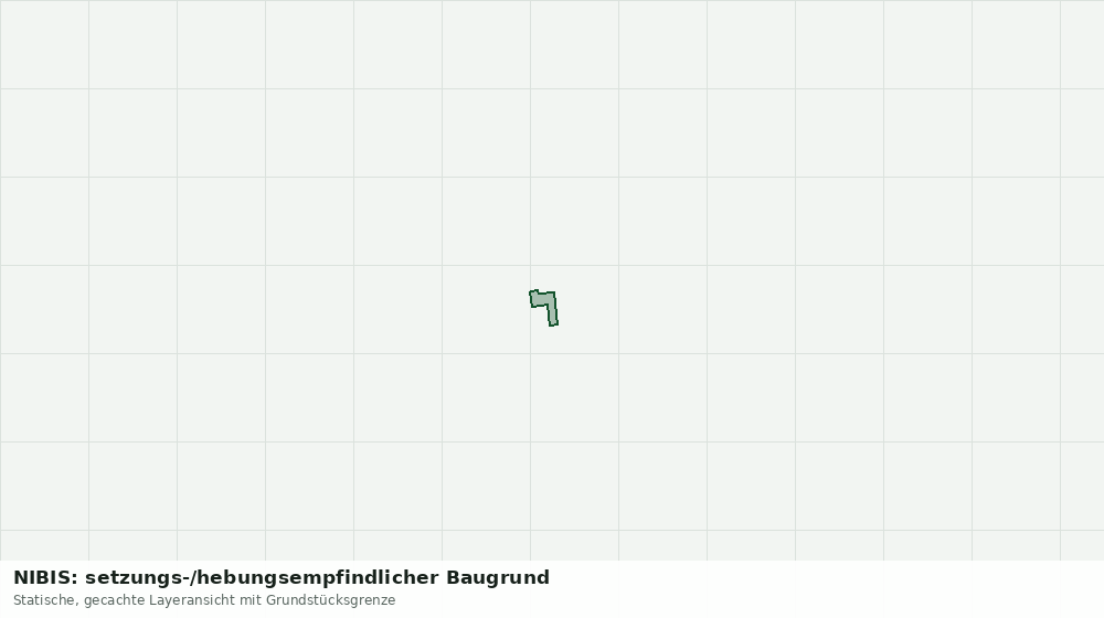 Statische Kartenansicht: NIBIS: setzungs-/hebungsempfindlicher Baugrund
