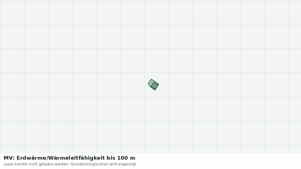 Statische Kartenansicht: MV: Erdwärme/Wärmeleitfähigkeit bis 100 m