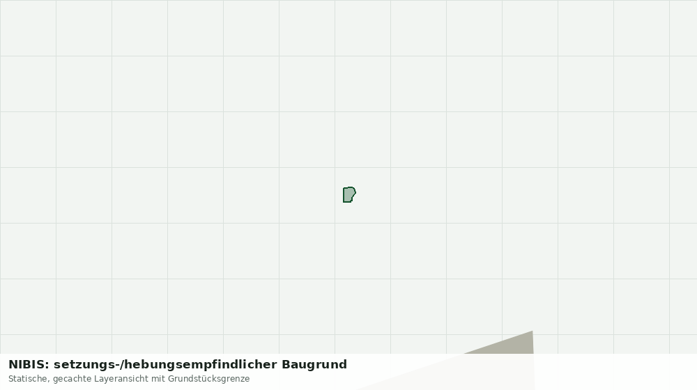 Statische Kartenansicht: NIBIS: setzungs-/hebungsempfindlicher Baugrund