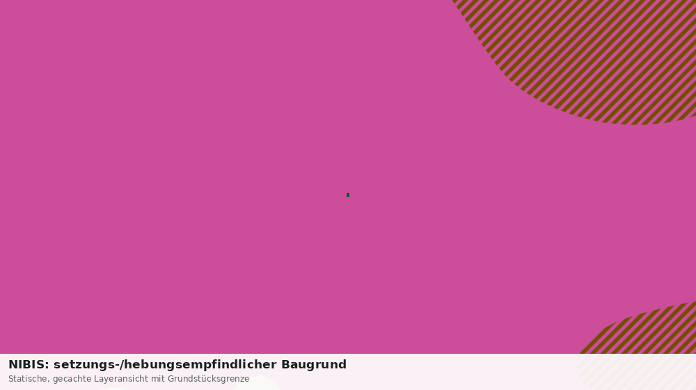 Statische Kartenansicht: NIBIS: setzungs-/hebungsempfindlicher Baugrund