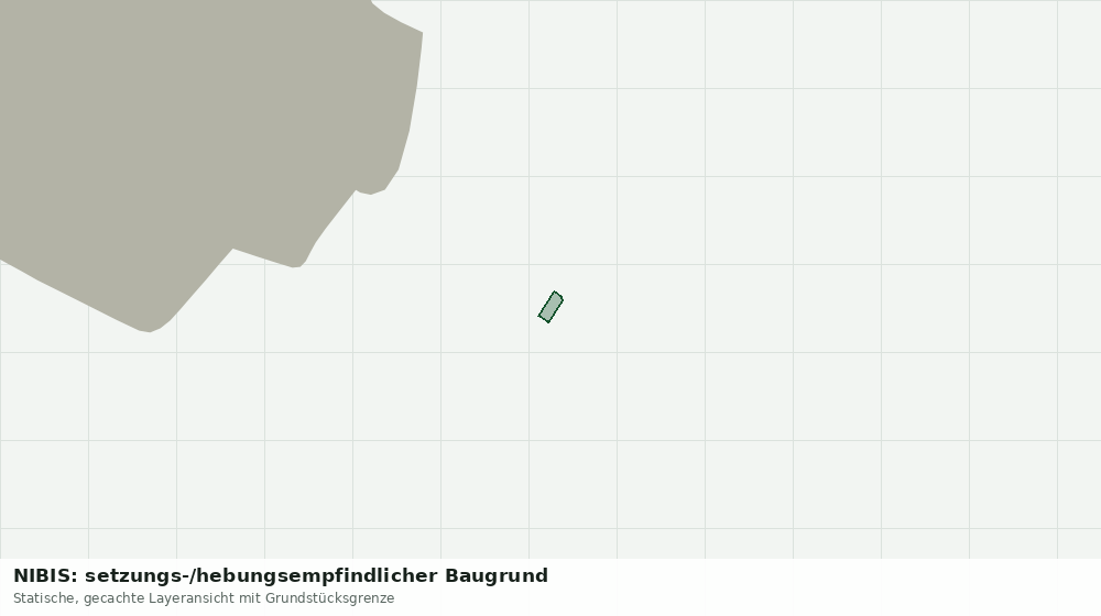 Statische Kartenansicht: NIBIS: setzungs-/hebungsempfindlicher Baugrund