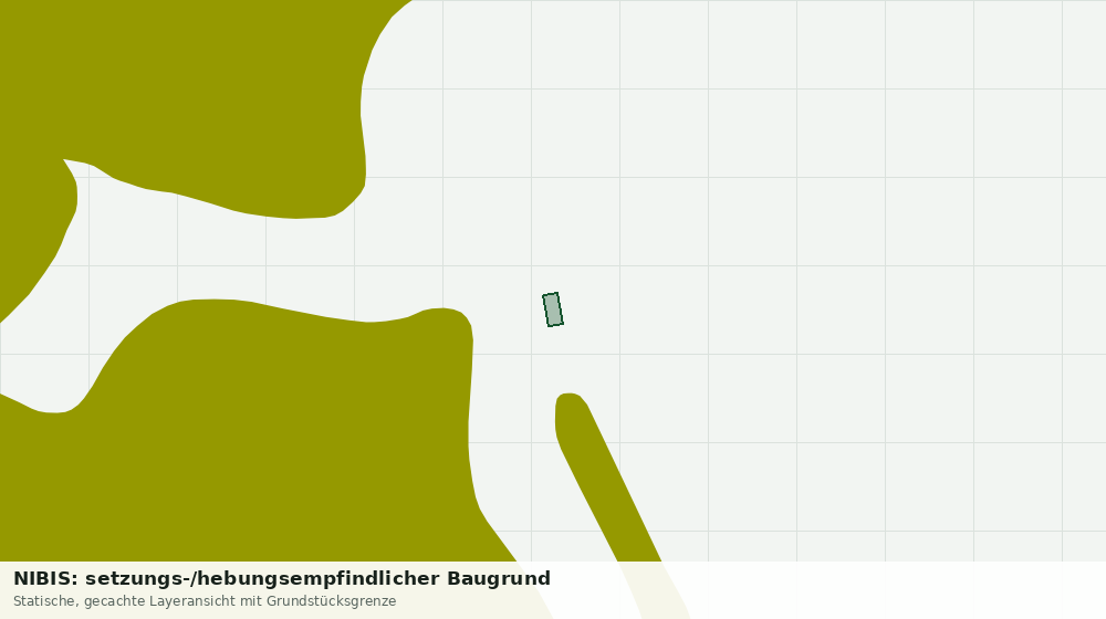 Statische Kartenansicht: NIBIS: setzungs-/hebungsempfindlicher Baugrund