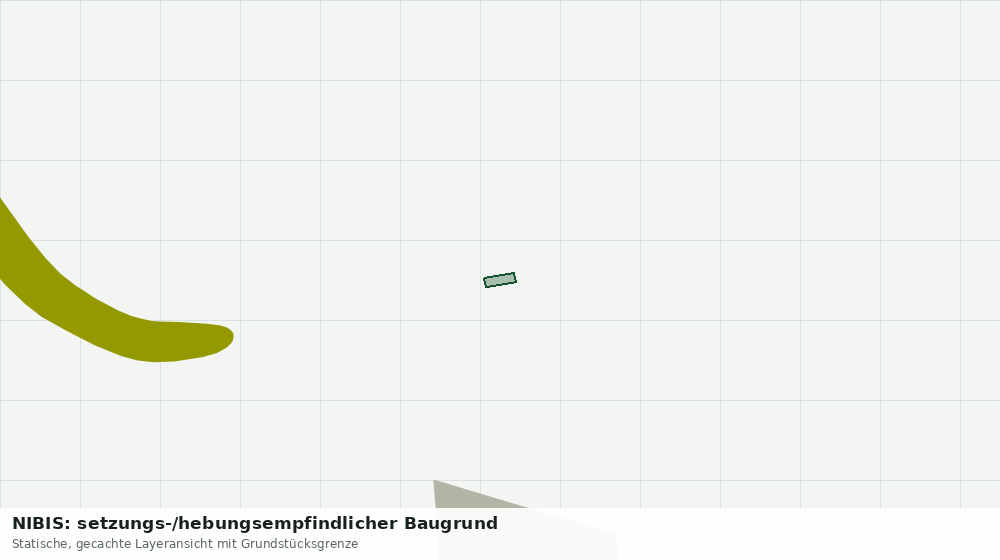 Statische Kartenansicht: NIBIS: setzungs-/hebungsempfindlicher Baugrund