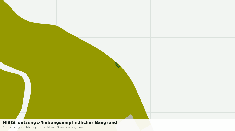 Statische Kartenansicht: NIBIS: setzungs-/hebungsempfindlicher Baugrund