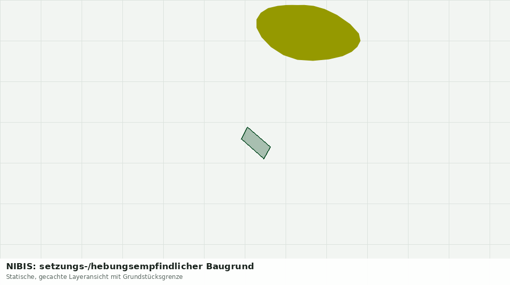 Statische Kartenansicht: NIBIS: setzungs-/hebungsempfindlicher Baugrund