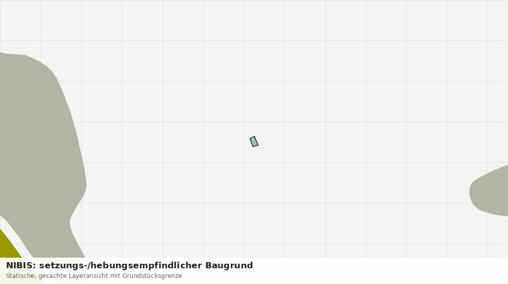 Statische Kartenansicht: NIBIS: setzungs-/hebungsempfindlicher Baugrund