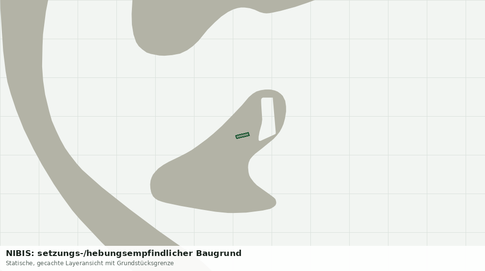 Statische Kartenansicht: NIBIS: setzungs-/hebungsempfindlicher Baugrund