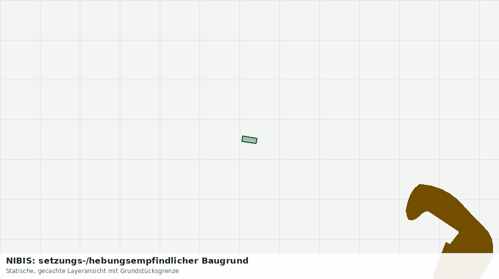 Statische Kartenansicht: NIBIS: setzungs-/hebungsempfindlicher Baugrund