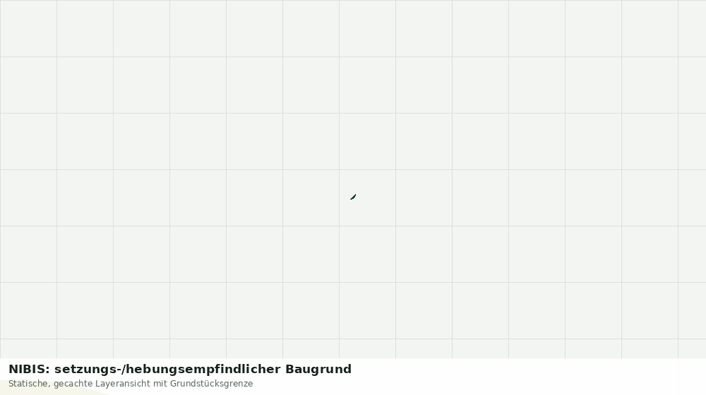 Statische Kartenansicht: NIBIS: setzungs-/hebungsempfindlicher Baugrund