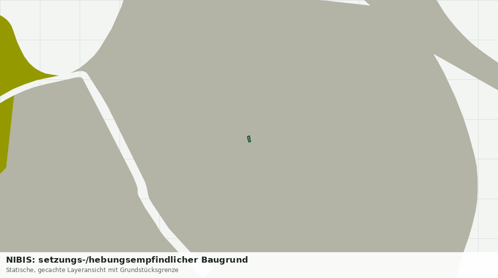 Statische Kartenansicht: NIBIS: setzungs-/hebungsempfindlicher Baugrund