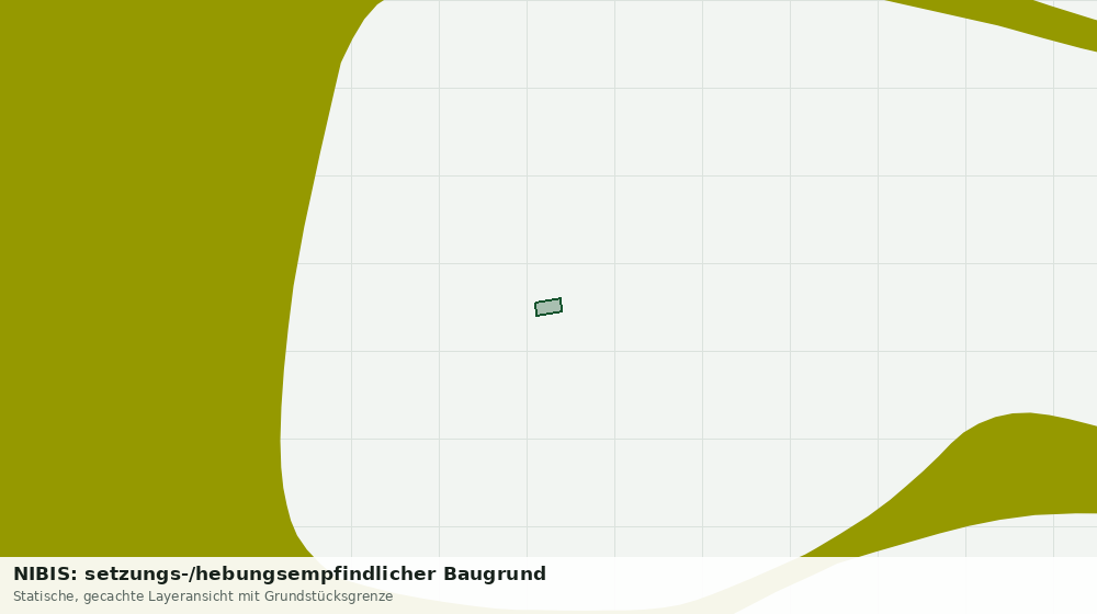 Statische Kartenansicht: NIBIS: setzungs-/hebungsempfindlicher Baugrund