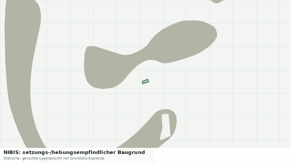 Statische Kartenansicht: NIBIS: setzungs-/hebungsempfindlicher Baugrund