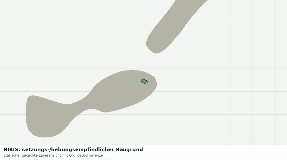 Statische Kartenansicht: NIBIS: setzungs-/hebungsempfindlicher Baugrund