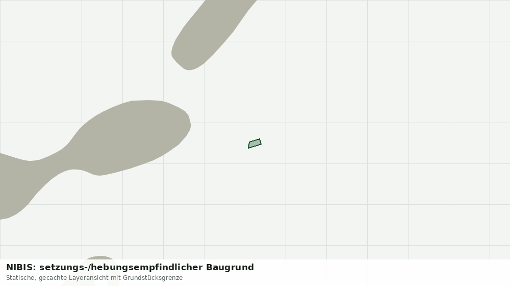 Statische Kartenansicht: NIBIS: setzungs-/hebungsempfindlicher Baugrund