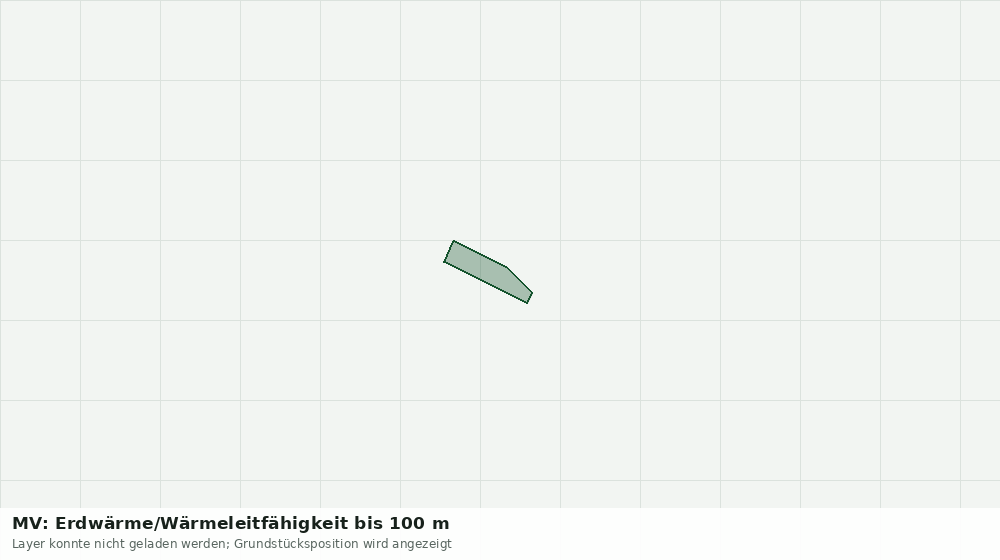 Statische Kartenansicht: MV: Erdwärme/Wärmeleitfähigkeit bis 100 m