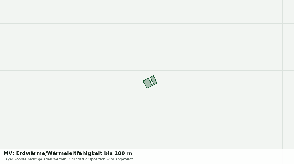 Statische Kartenansicht: MV: Erdwärme/Wärmeleitfähigkeit bis 100 m