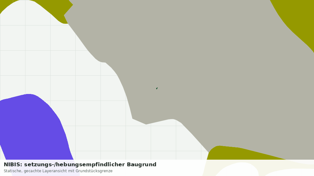 Statische Kartenansicht: NIBIS: setzungs-/hebungsempfindlicher Baugrund