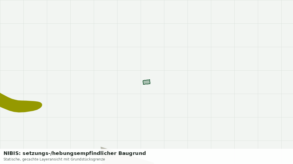 Statische Kartenansicht: NIBIS: setzungs-/hebungsempfindlicher Baugrund