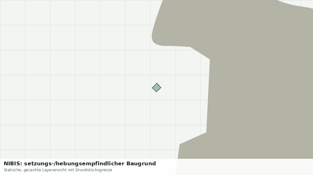 Statische Kartenansicht: NIBIS: setzungs-/hebungsempfindlicher Baugrund