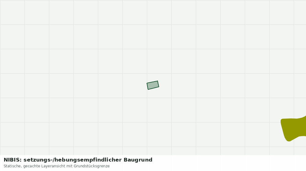 Statische Kartenansicht: NIBIS: setzungs-/hebungsempfindlicher Baugrund