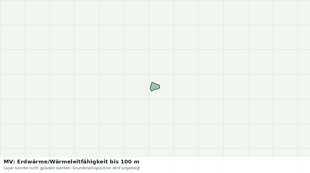 Statische Kartenansicht: MV: Erdwärme/Wärmeleitfähigkeit bis 100 m