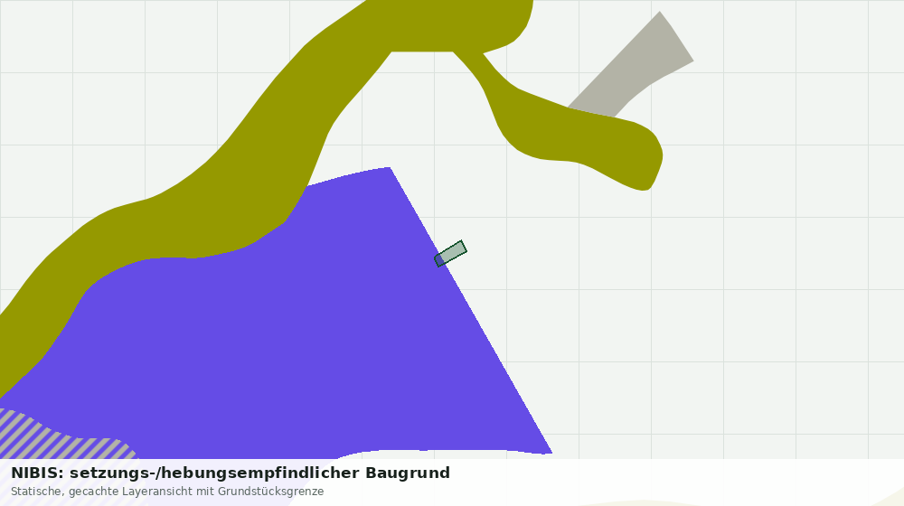 Statische Kartenansicht: NIBIS: setzungs-/hebungsempfindlicher Baugrund
