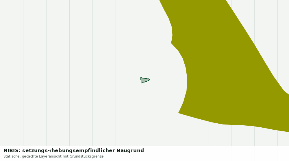 Statische Kartenansicht: NIBIS: setzungs-/hebungsempfindlicher Baugrund