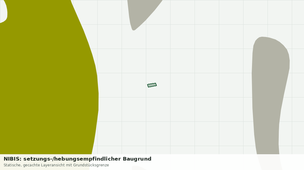 Statische Kartenansicht: NIBIS: setzungs-/hebungsempfindlicher Baugrund