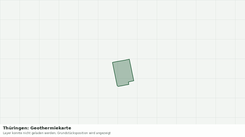 Statische Kartenansicht: Thüringen: Geothermiekarte