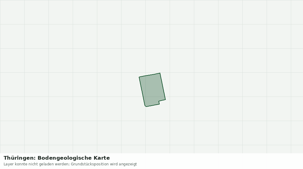 Statische Kartenansicht: Thüringen: Bodengeologische Karte