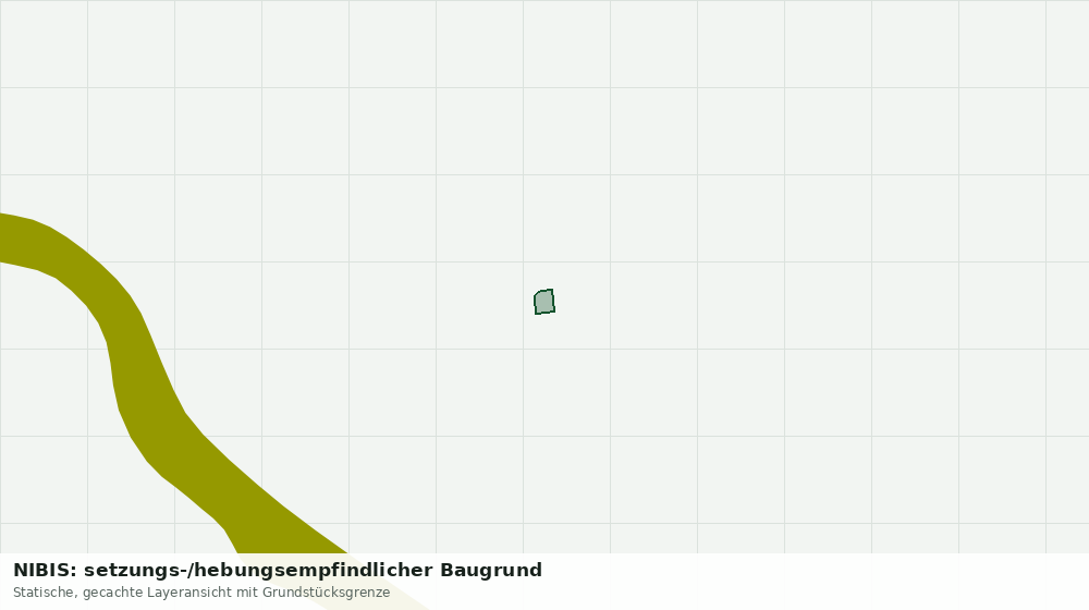 Statische Kartenansicht: NIBIS: setzungs-/hebungsempfindlicher Baugrund
