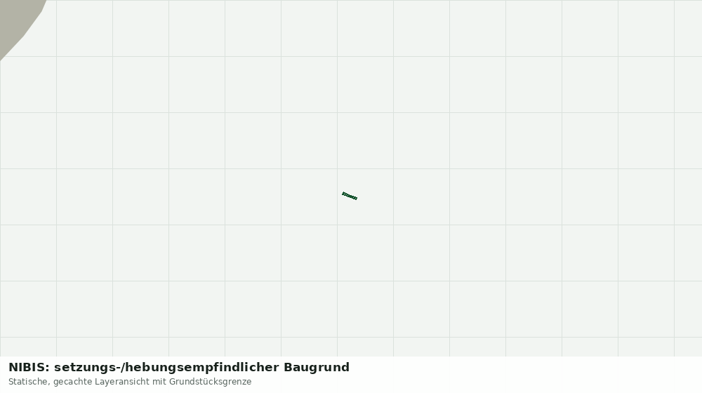 Statische Kartenansicht: NIBIS: setzungs-/hebungsempfindlicher Baugrund