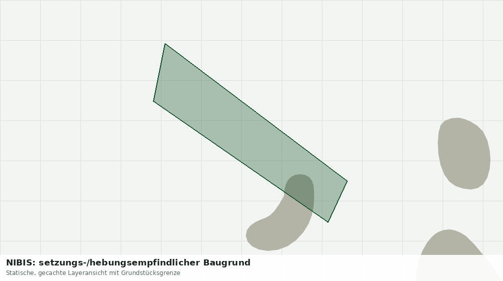 Statische Kartenansicht: NIBIS: setzungs-/hebungsempfindlicher Baugrund