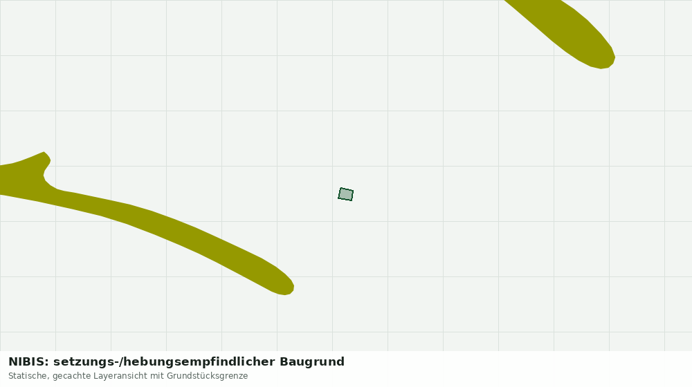 Statische Kartenansicht: NIBIS: setzungs-/hebungsempfindlicher Baugrund