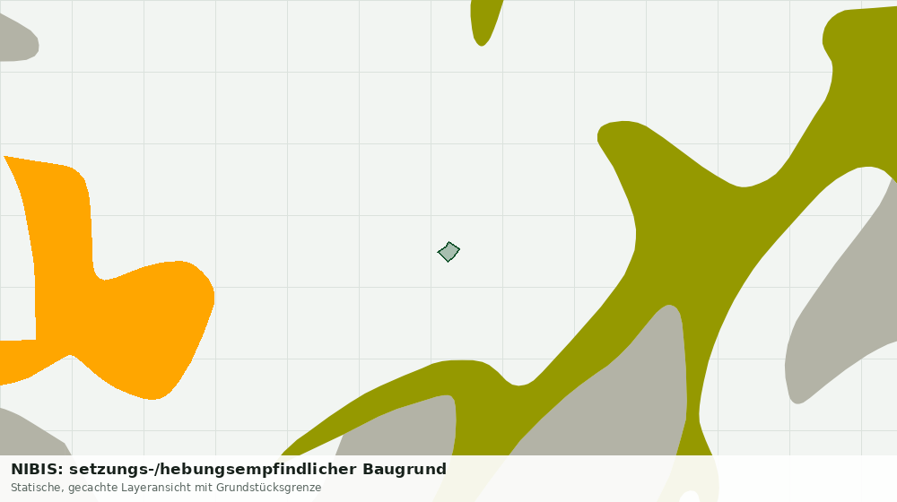 Statische Kartenansicht: NIBIS: setzungs-/hebungsempfindlicher Baugrund