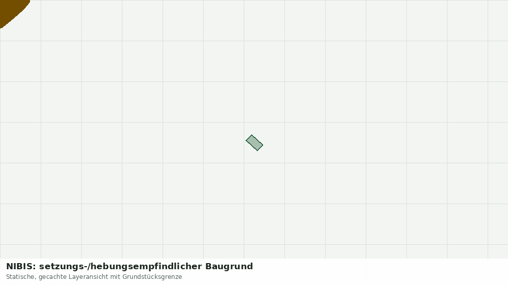 Statische Kartenansicht: NIBIS: setzungs-/hebungsempfindlicher Baugrund