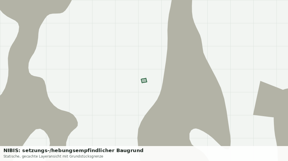 Statische Kartenansicht: NIBIS: setzungs-/hebungsempfindlicher Baugrund