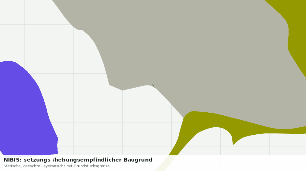 Statische Kartenansicht: NIBIS: setzungs-/hebungsempfindlicher Baugrund